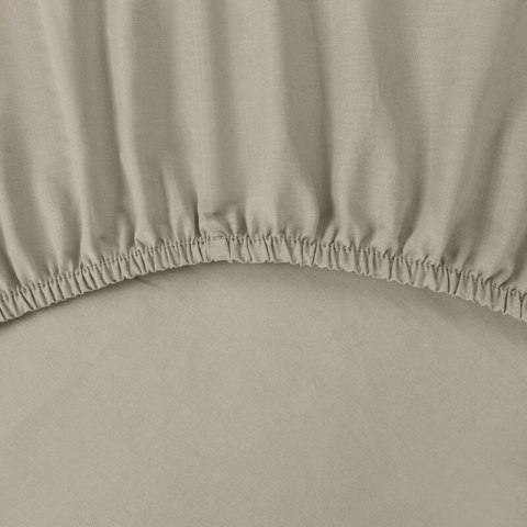 PRZEŚCIERADŁO Z GUMKĄ BASIC 220 X 200 X 30 CM BEŻOWY