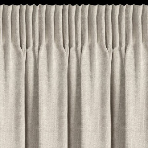 ZASŁONA GOTOWA NILO NA TAŚMIE 140 X 270 CM BEŻOWY