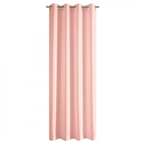 ZASŁONA GOTOWA RITA 140 X 250 CM PUDROWY RÓŻ