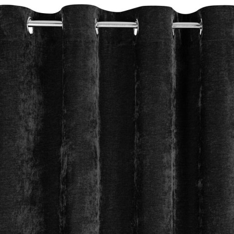 ZASŁONA GOTOWA VANI 140 X 250 CM CZARNY