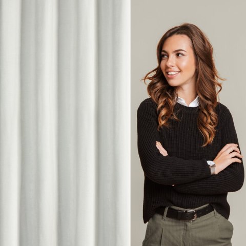 ZASŁONA GOTOWA VANI 140 X 250 CM NATURALNY