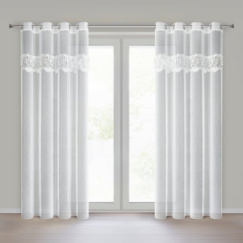 FIRANA GOTOWA ARTEMIDA 140 X 250 CM BIAŁY