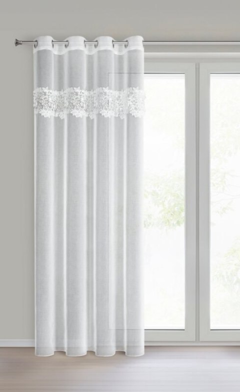 FIRANA GOTOWA ARTEMIDA 140 X 250 CM BIAŁY