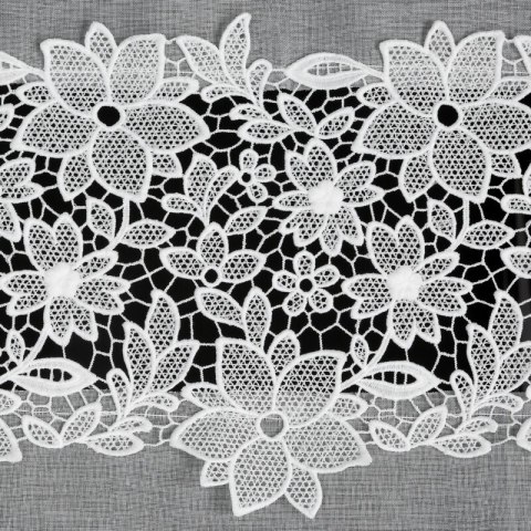 FIRANA GOTOWA ARTEMIDA 140 X 250 CM BIAŁY