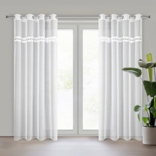 FIRANA GOTOWA KAJA 140 X 250 CM BIAŁY
