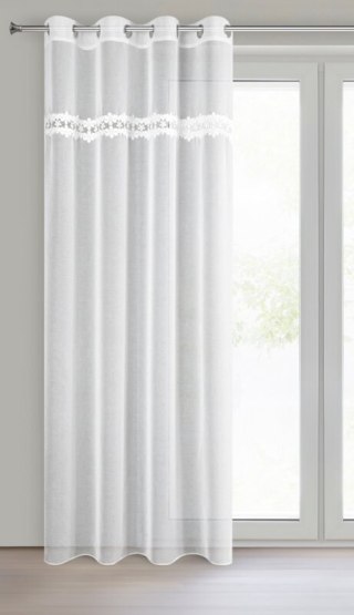FIRANA GOTOWA KAJA 140 X 250 CM BIAŁY