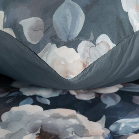 POŚCIEL D91 KIRA 140 X 200 CM CIEMNOGRANATOWY