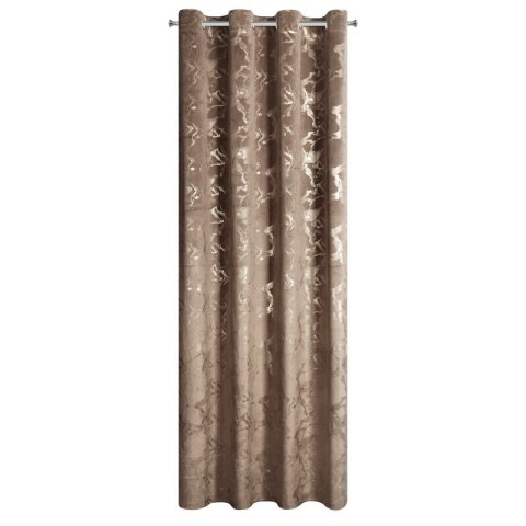 ZASŁONA GOTOWA RAJA 140 X 250 CM BRĄZOWY