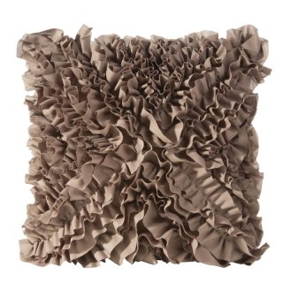 POSZEWKA MIRENA 45 X 45 CM CIEMNOBEŻOWY