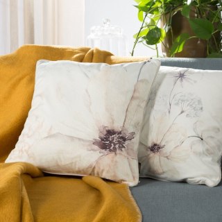 POSZEWKA SI/PO/VELVET/12 45X45 BEŻ+K