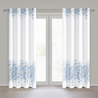 ZASŁONA GOTOWA NOA 140 X 250 CM BIAŁY