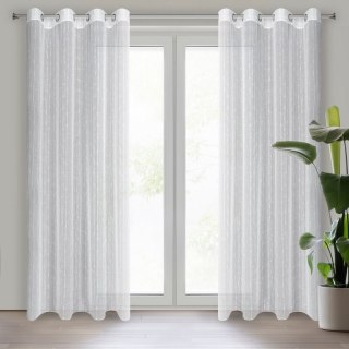 FIRANA GOTOWA BECKY 140 X 250 CM BIAŁY