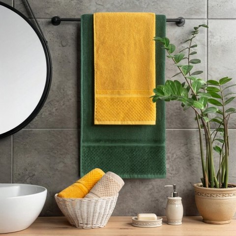 RĘCZNIK IBIZA (05) 50 X 90 CM MUSZTARDOWY