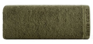 RĘCZNIK PIERRE CARDIN EVI 70 X 140 CM CIEMNOOLIWKOWY