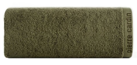 RĘCZNIK PIERRE CARDIN EVI 70 X 140 CM CIEMNOOLIWKOWY