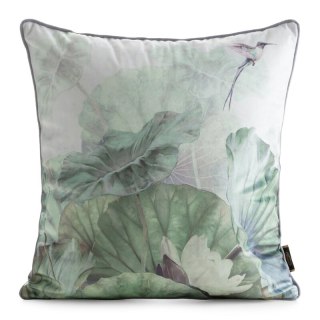 POSZEWKA SI/PO/VELVET/194 45X45 ZIE+SRE/PIPING