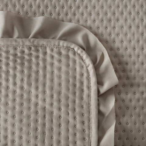 NARZUTA D91 FALBANKA 210 X 170 CM CIEMNOBEŻOWY