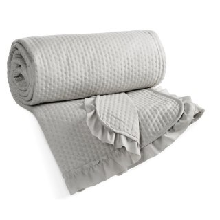NARZUTA D91 FALBANKA 210 X 170 CM SREBRNY