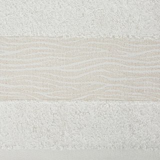RĘCZNIK AMBER (01) 70 X 140 CM KREMOWY