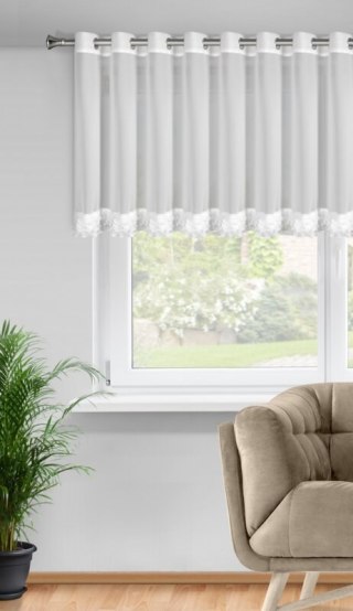 FIRANA GOTOWA LUISA 200 X 70 CM BIAŁY