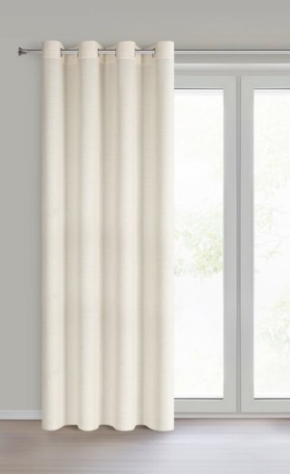 ZASŁONA GOTOWA LINDA 140 X 250 CM NATURALNY