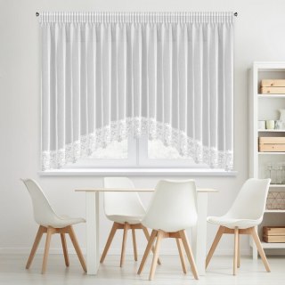 FIRANA GOTOWA ARTEMIDA NA TAŚMIE 400 X 160 CM BIAŁY