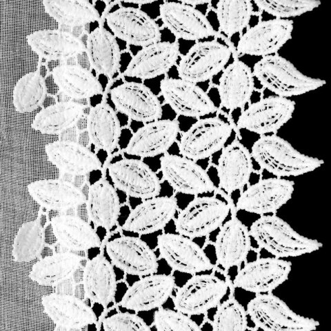 FIRANA GOTOWA HESTIA 1 NA TAŚMIE 400 X 160 CM BIAŁY