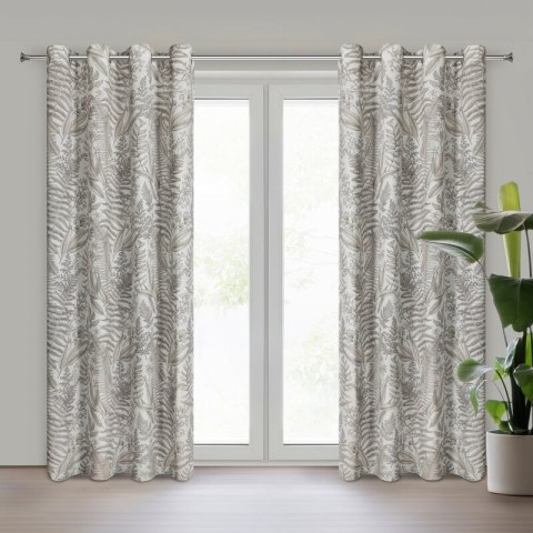 ZASŁONA SI/Z/LUNA/B+BEŻ 140X250 PRZEL
