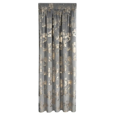ZASŁONA GOTOWA CELIA NA TAŚMIE 140 X 270 CM STALOWY