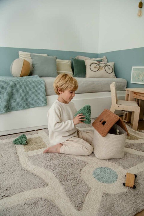 Kosz Domek Toffee Eco-City 22x22x34 cm Lorena Canals Kosz Domek Toffee Eco-City 22x22x34 cm Lorena Canals