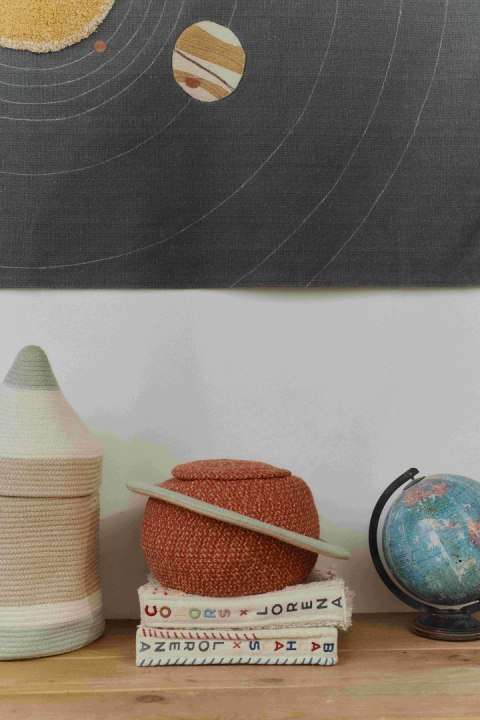 Kosz dekoracyjny Saturn, "Mom, I want to be an astronaut" Lorena Canals Kosz dekoracyjny Saturn, "Mom, I want to be an astronaut" Lorena Canals