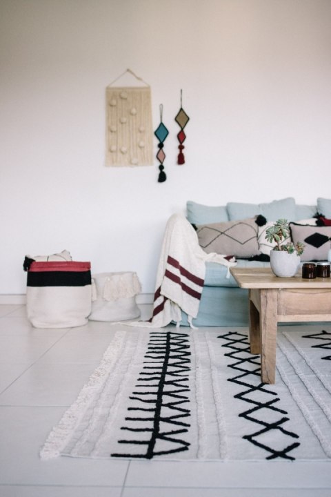 Lorena Canals Kosz dekoracyjny Bazaar Aubergine Lorena Canals Kosz dekoracyjny Bazaar Aubergine