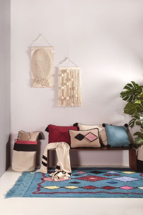 Lorena Canals Kosz dekoracyjny Bazaar Aubergine Lorena Canals Kosz dekoracyjny Bazaar Aubergine