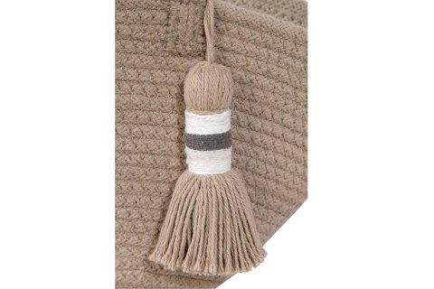 Lorena Canals Kosz dekoracyjny Cistell Linen Smalll Lorena Canals Kosz dekoracyjny Cistell Linen Smalll
