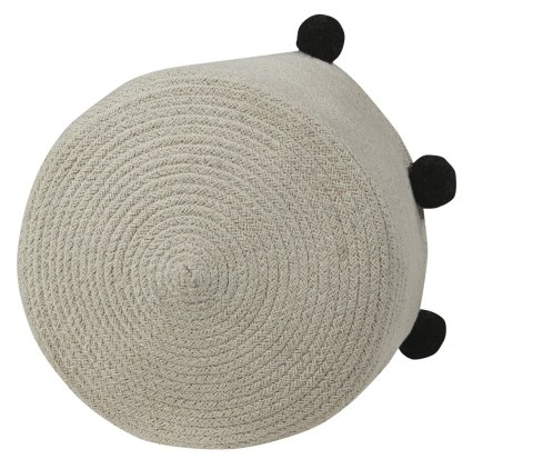 Lorena Canals Kosz dekoracyjny Natural Black Lorena Canals Kosz dekoracyjny Natural Black