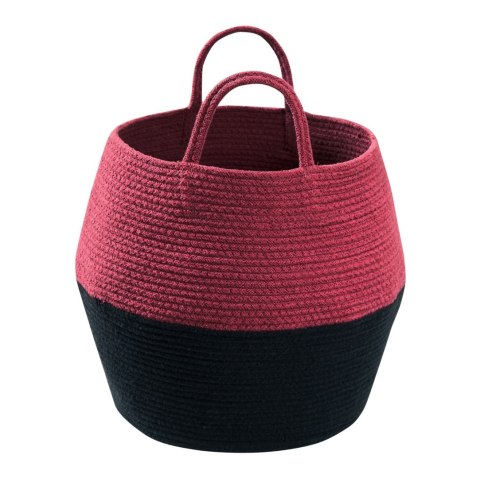 Lorena Canals Kosz dekoracyjny Zoco Black/Aubergine Lorena Canals Kosz dekoracyjny Zoco Black/Aubergine