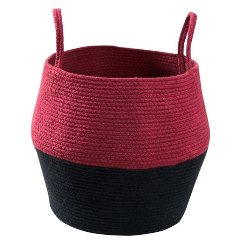 Lorena Canals Kosz dekoracyjny Zoco Black/Aubergine Lorena Canals Kosz dekoracyjny Zoco Black/Aubergine
