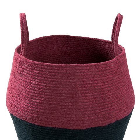 Lorena Canals Kosz dekoracyjny Zoco Black/Aubergine Lorena Canals Kosz dekoracyjny Zoco Black/Aubergine
