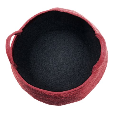 Lorena Canals Kosz dekoracyjny Zoco Black/Aubergine Lorena Canals Kosz dekoracyjny Zoco Black/Aubergine