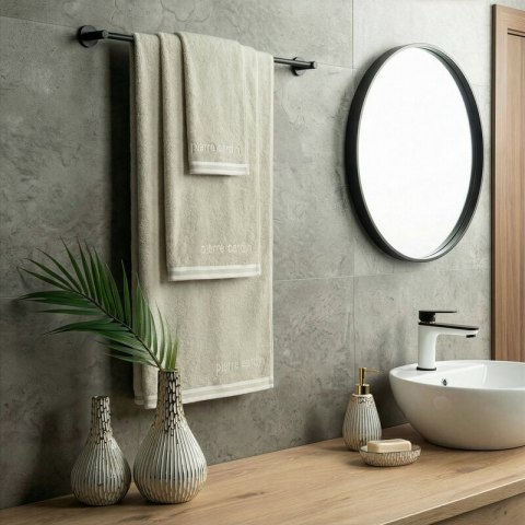 RĘCZNIK PIERRE CARDIN ROCCO 50 X 90 CM BEŻOWY