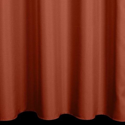 ZASŁONA GOTOWA RITA NA TAŚMIE 140 X 270 CM CEGLASTY