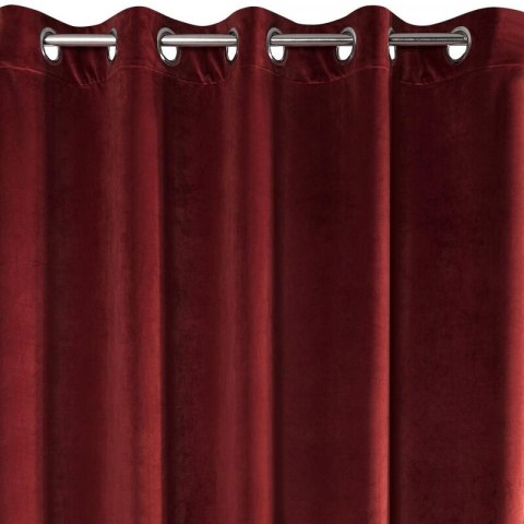 ZASŁONA GOTOWA VILLA 140 X 250 CM CIEMNOBORDOWY