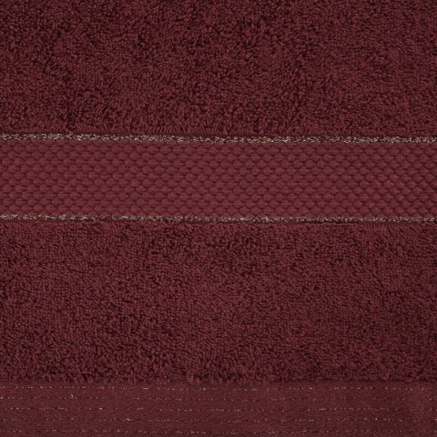 RĘCZNIK BARI (13) 70 X 140 CM BORDOWY
