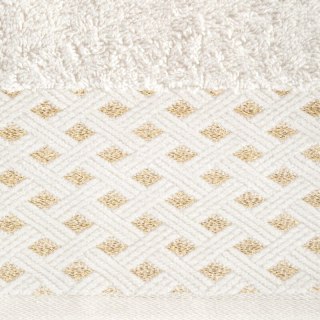 RĘCZNIK LUIZA (01) 50 X 90 CM KREMOWY