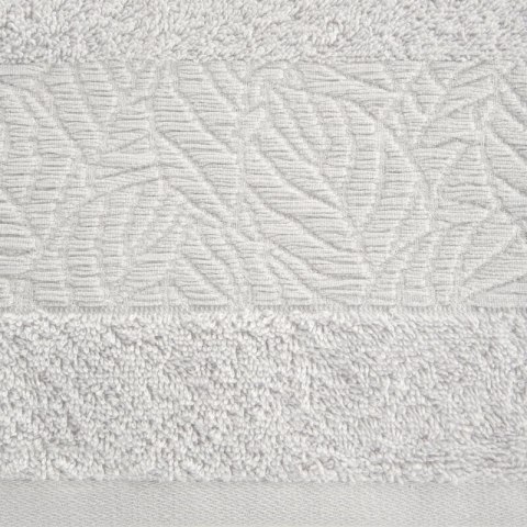 RĘCZNIK ALBA (02) 70 X 140 CM SREBRNY