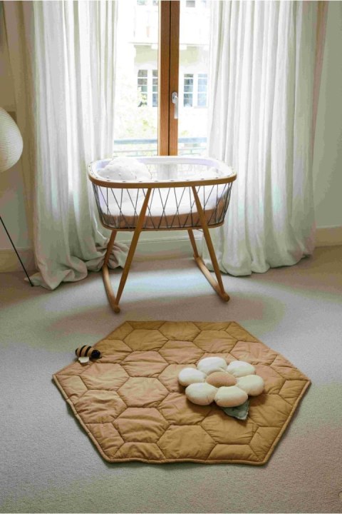 Mata do zabawy Honeycomb 100 x 100 cm, Planet Bee, Lorena Canals Mata do zabawy Honeycomb 100 x 100 cm, Planet Bee, Lorena Canals