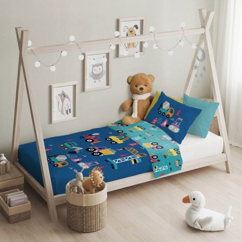 Pościel bawełna 100x135 + 40x60 Pojazdy