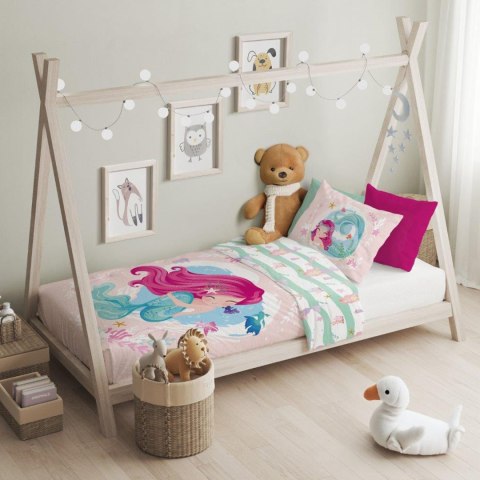 Pościel bawełna 100x135 + 40x60 Syrenka