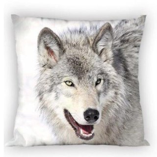 Poszewka bawełniana 40x40 Wild Wilk
