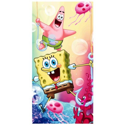 Ręcznik bawełniany 70x140 SpongeBob i Patryk Ręcznik bawełniany 70x140 SpongeBob i Patryk